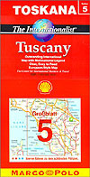 Road Map of Tuscany: Easy to Read Maps for Safe and Enjoyable Travel 