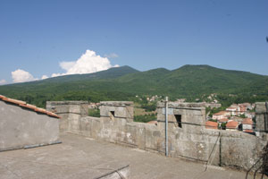 La vetta del Monte Amiata dalla Rocca