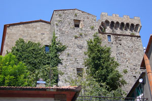 La Rocca, fronte rivolto all'amiata