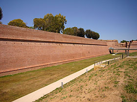 Il fossato, oggi verde pubblico