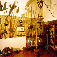 Interno del restaurato lato Nord.